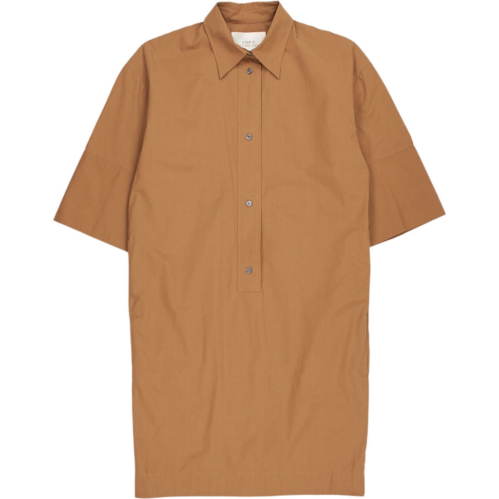 Studio Nicholson Honey Albion Cotton Shirt Dress