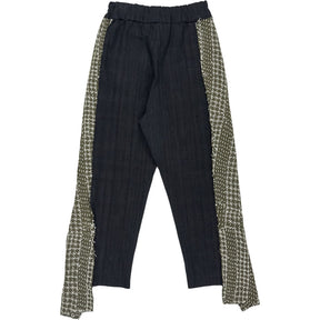 By Walid Black Camo SALLY Trousers