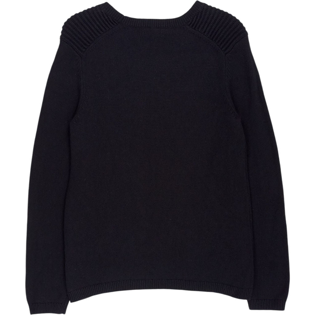 Hush Black Wool Blend Jumper