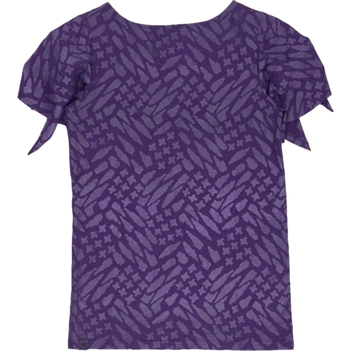 Stussy Purple Patterned Top