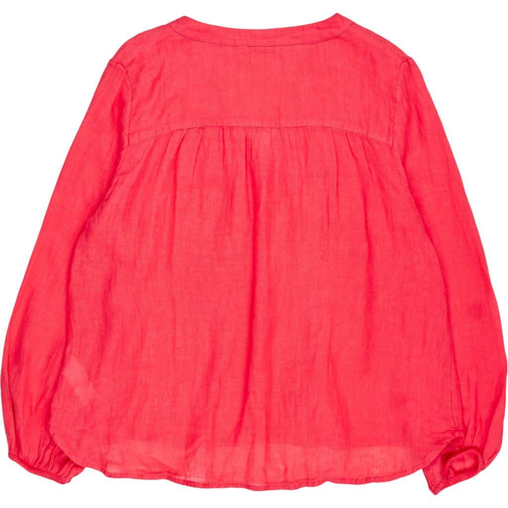 NRBY Pink Linen Blouse