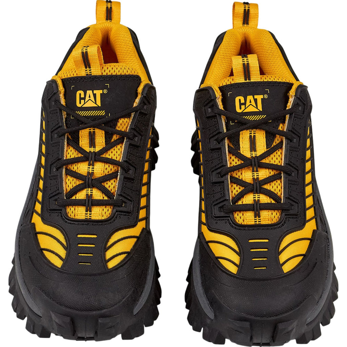 CAT Black Citrus Intruder Mecha Trainers UK 8