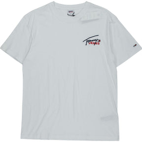 Tommy Jeans White Logo T-Shirt