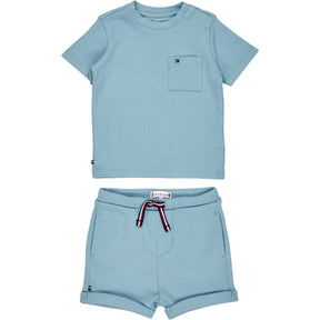 Tommy Hilfiger Blue Baby Short Set