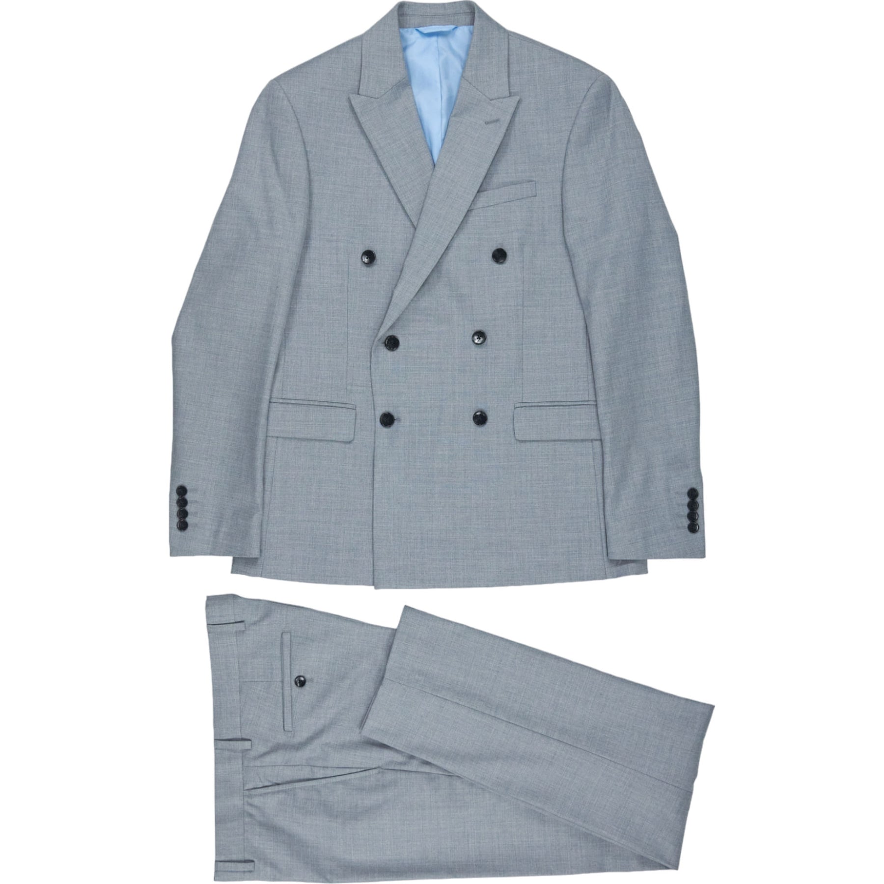 Moss London Grey Suit Slim Fit