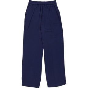 NRBY Navy Viscose Drawstring Trousers