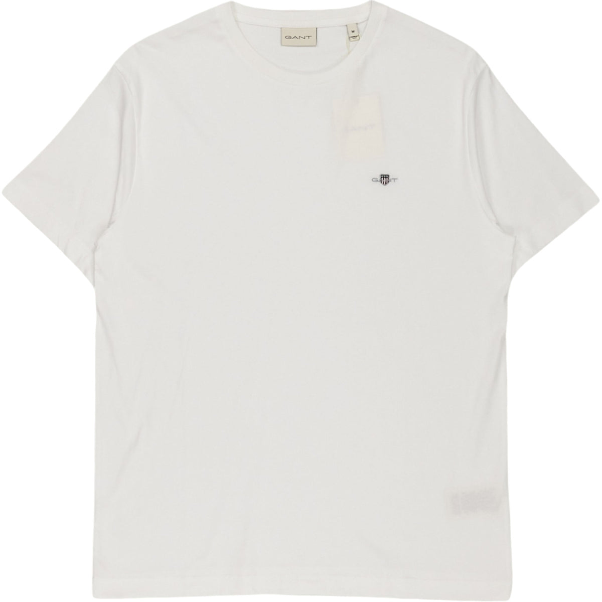 Gant White Reg Shield SS T-Shirt