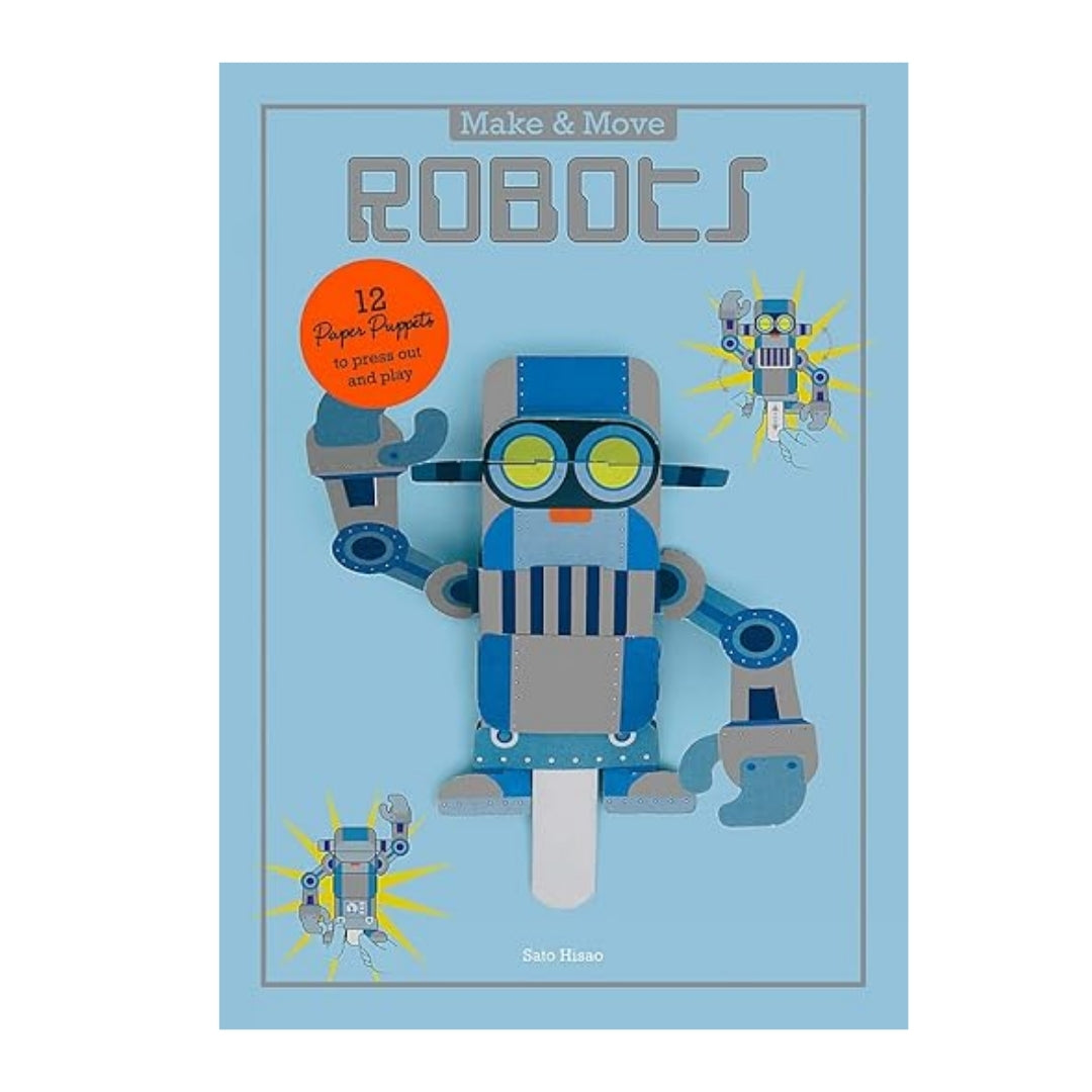 'Make and Move: Robots' Activity Book