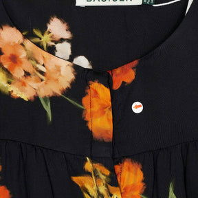 Baukjen Black Floral Spring Micah Printed Blouse