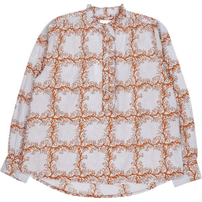 Bonte Ice Blue Patterned Anais Shirt