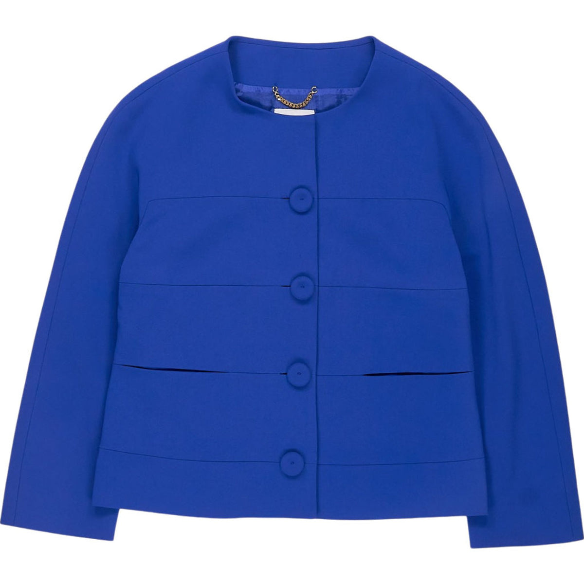 Moschino Blue Button Jacket
