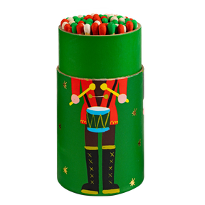 Christmas Cylinder Matches - 4 designs