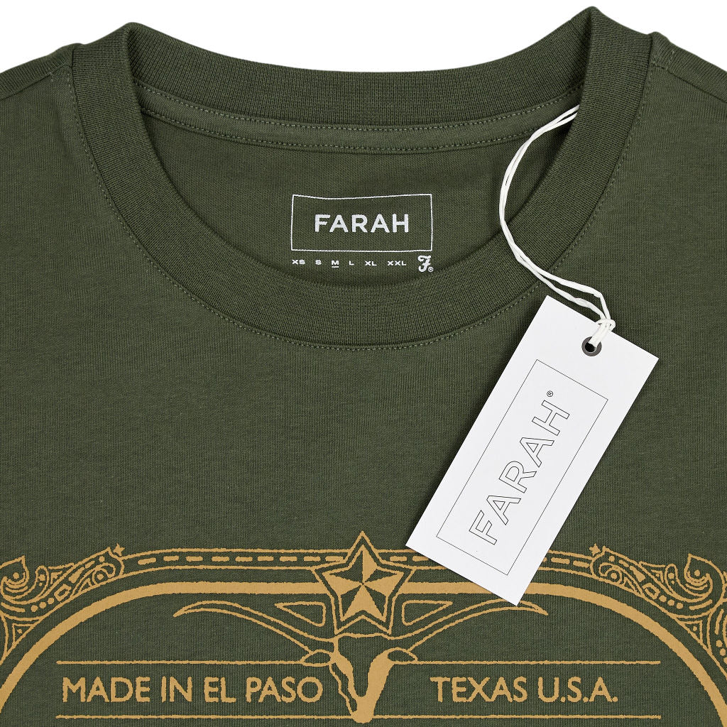 Farah Green Matingly Graphic T-Shirt