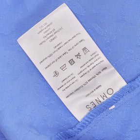 OMNES Light Blue Iris Midi Dress