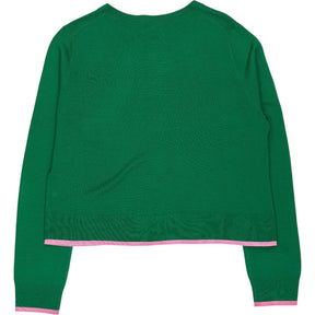 WYSE  London Jade Green Fleurine Cardigan