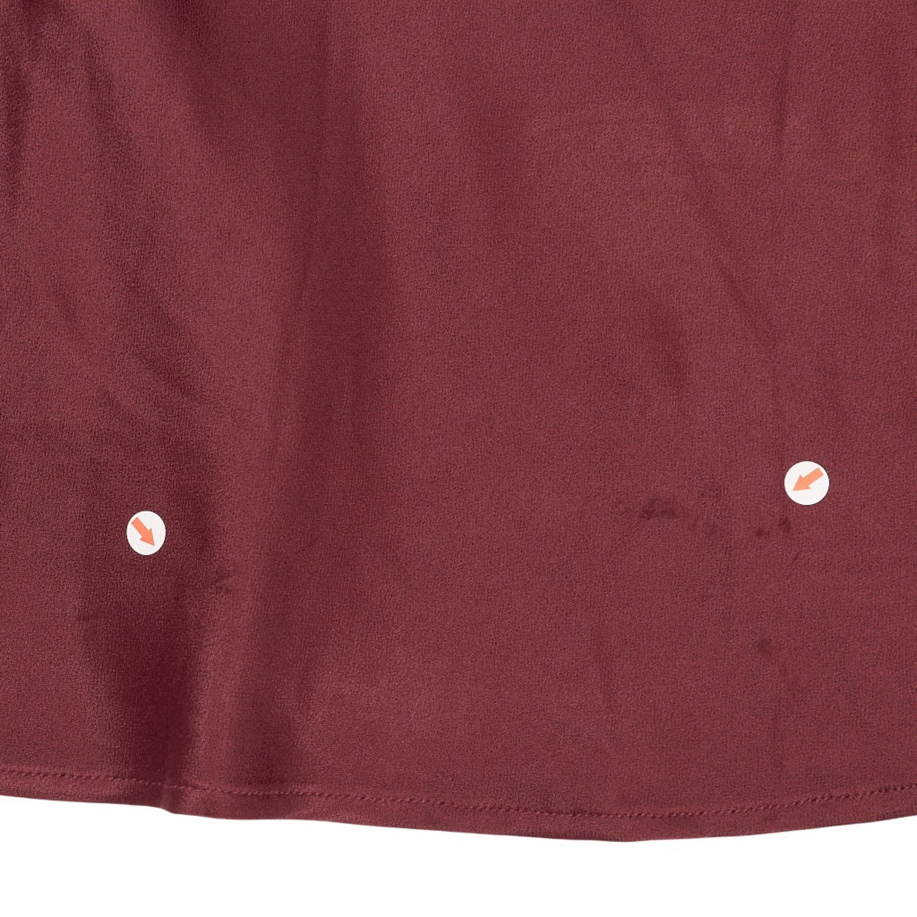 Baukjen Burgundy Cathy Satin Midi Dress