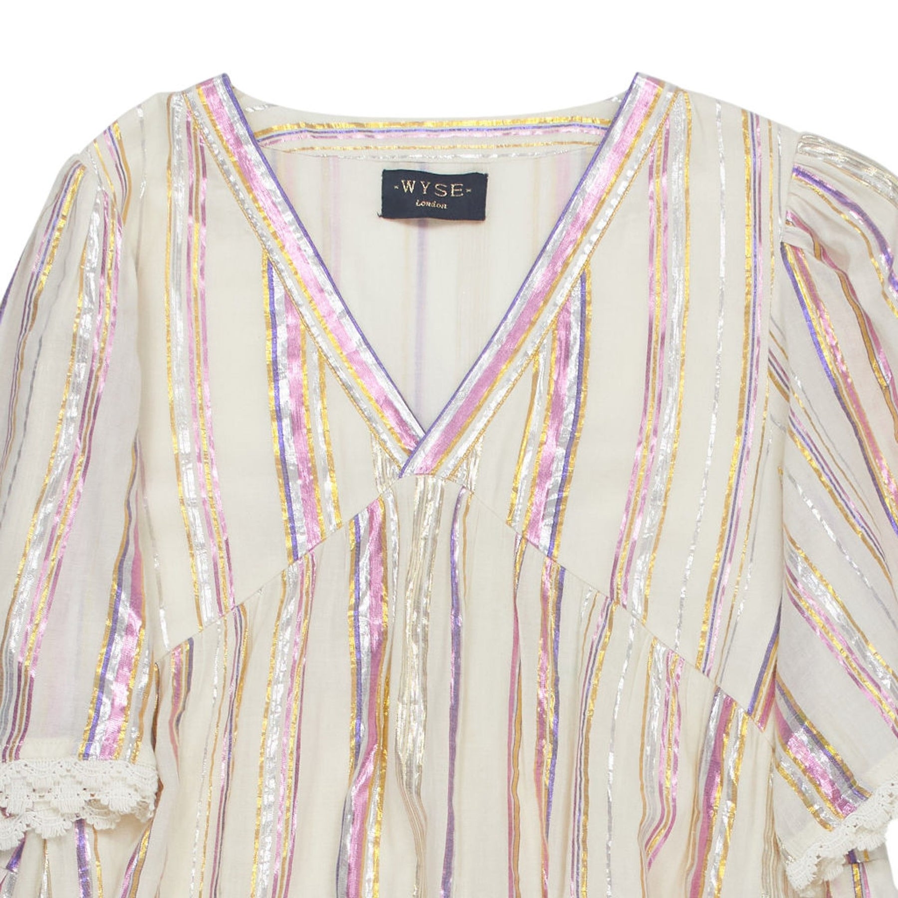 WYSE Multicolour Striped Dress