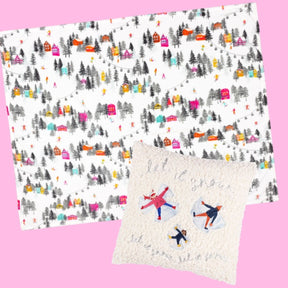 Let It Snow Cushion Cover