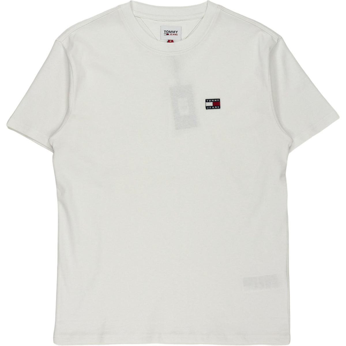 Tommy Jeans White Tommy T5 Badge T-Shirt