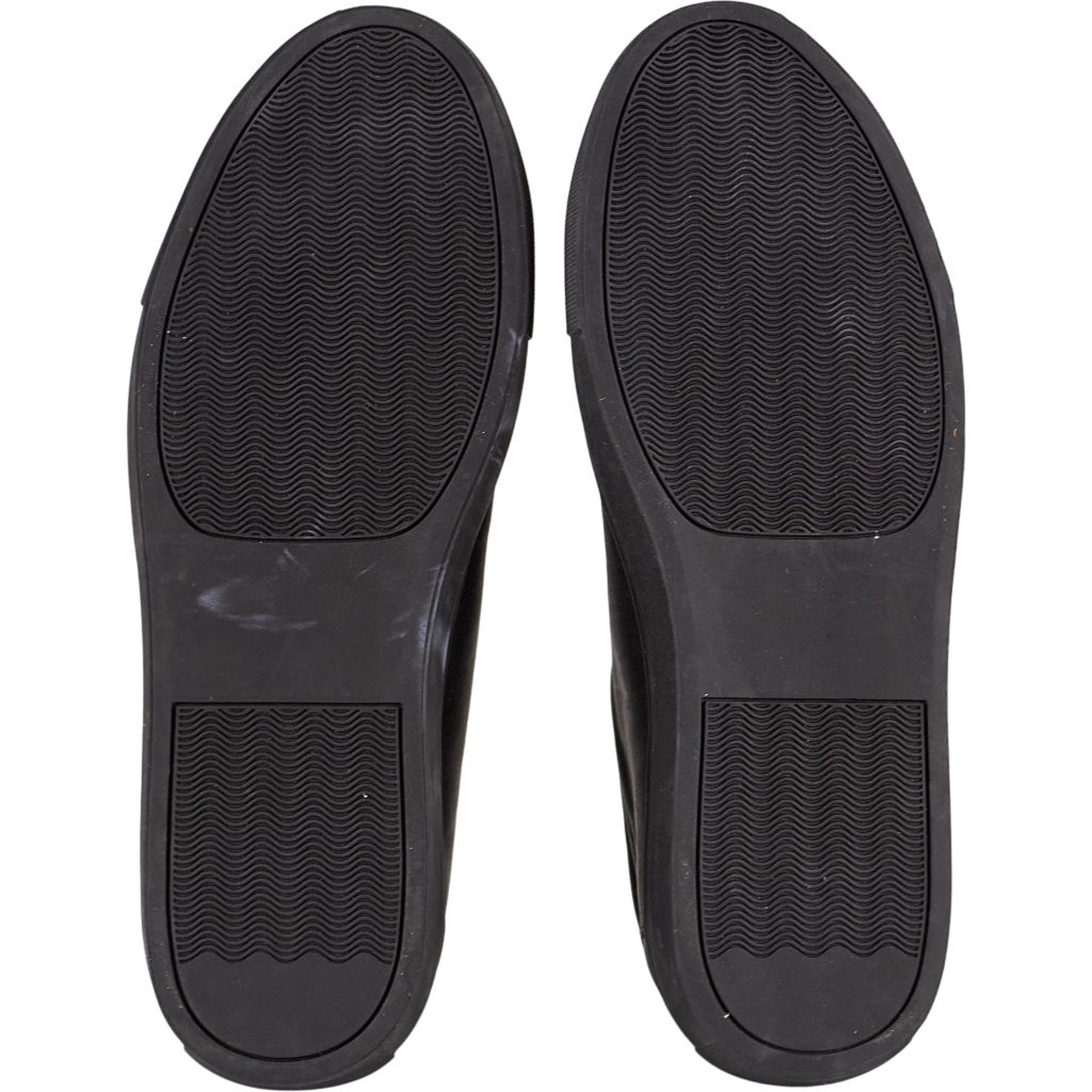 YMC Black Leather Trainers