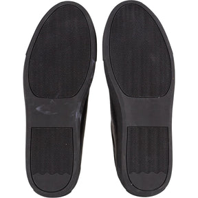 YMC Black Leather Trainers