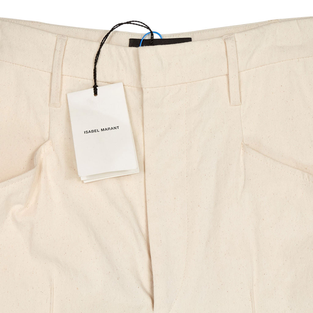 Isabel Marant Ecru Cotton Trousers