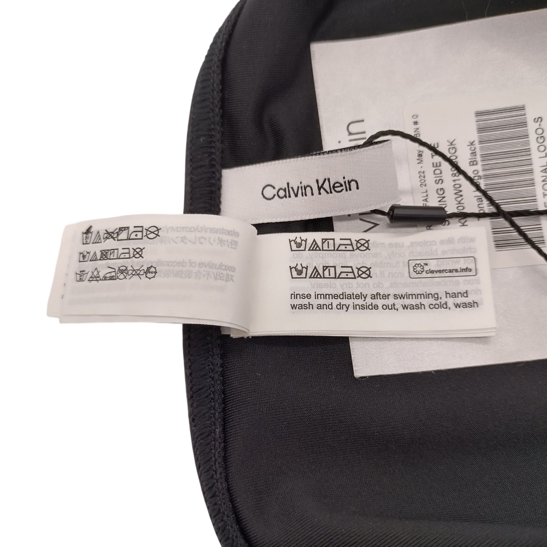 Calvin Klein Black Core Tonal Logo Swimming Brief