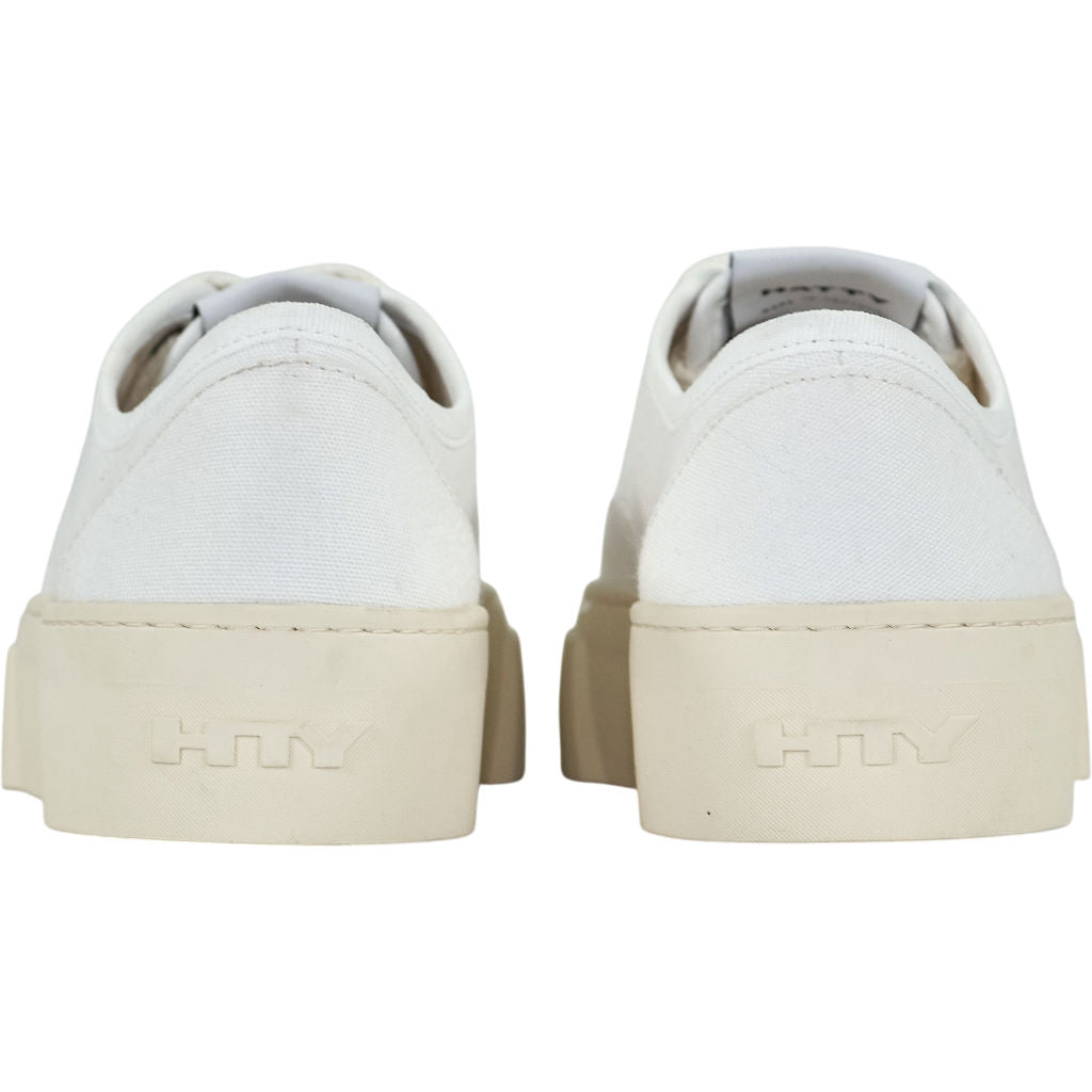 Hatty White Canvas Oxford Sneaker