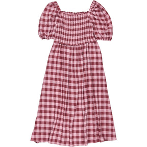 Baukjen Pink Gingham Davina Dress