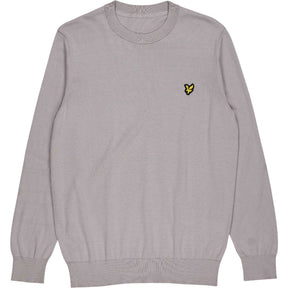 Lyle & Scott Grey Crew Neck Jumper
