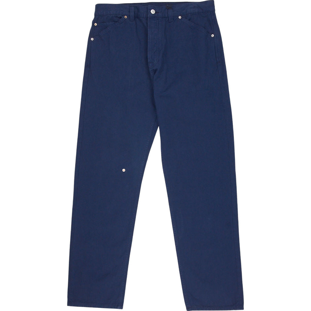 Drakes Navy Cotton Trousers W34"