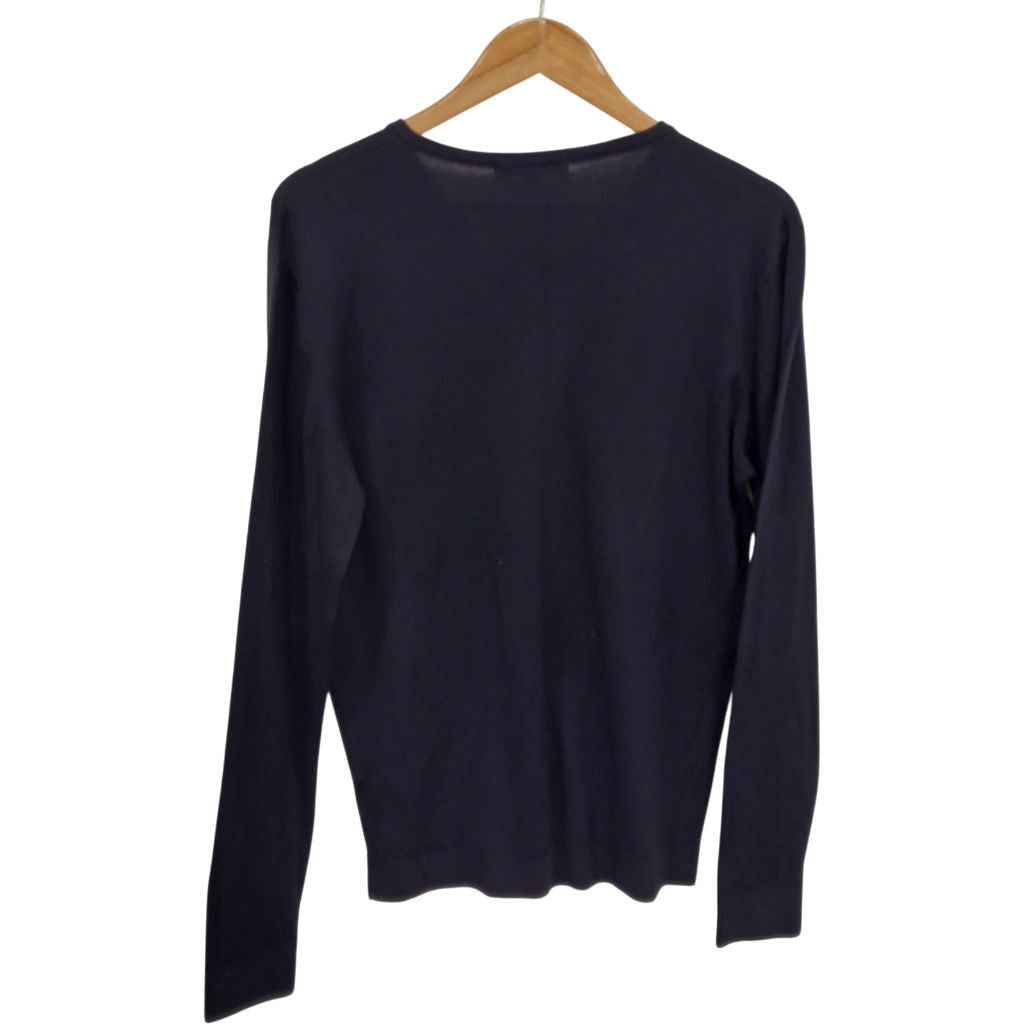 Marcus Law Navy Wool Jumper