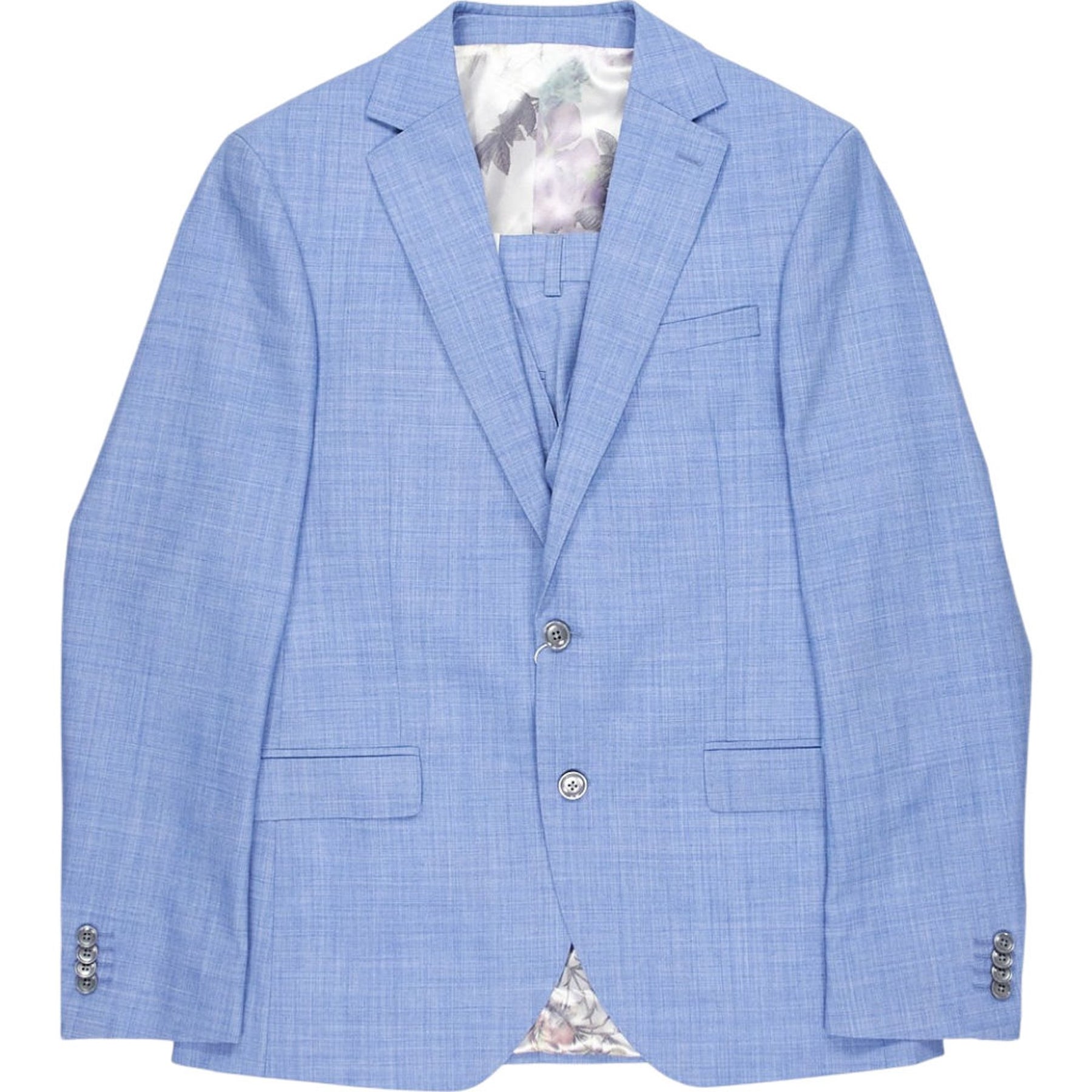 French Connection Blue 3 Piece Suit  40R/34R