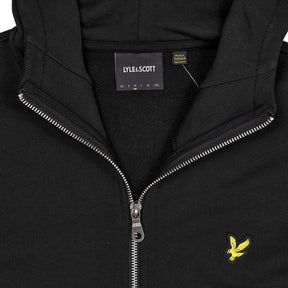 Lyle & Scott Black Zip Hoodie