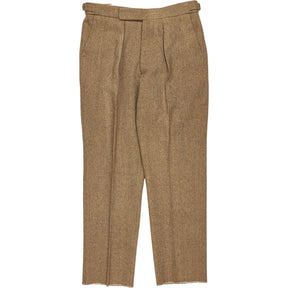 Cordings Brown Tweed Wool Trousers