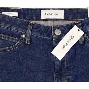 Calvin Klein Mid Blue Mid Rise Slim Jeans