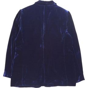 NRBY Blue Velvet Blazer Jacket