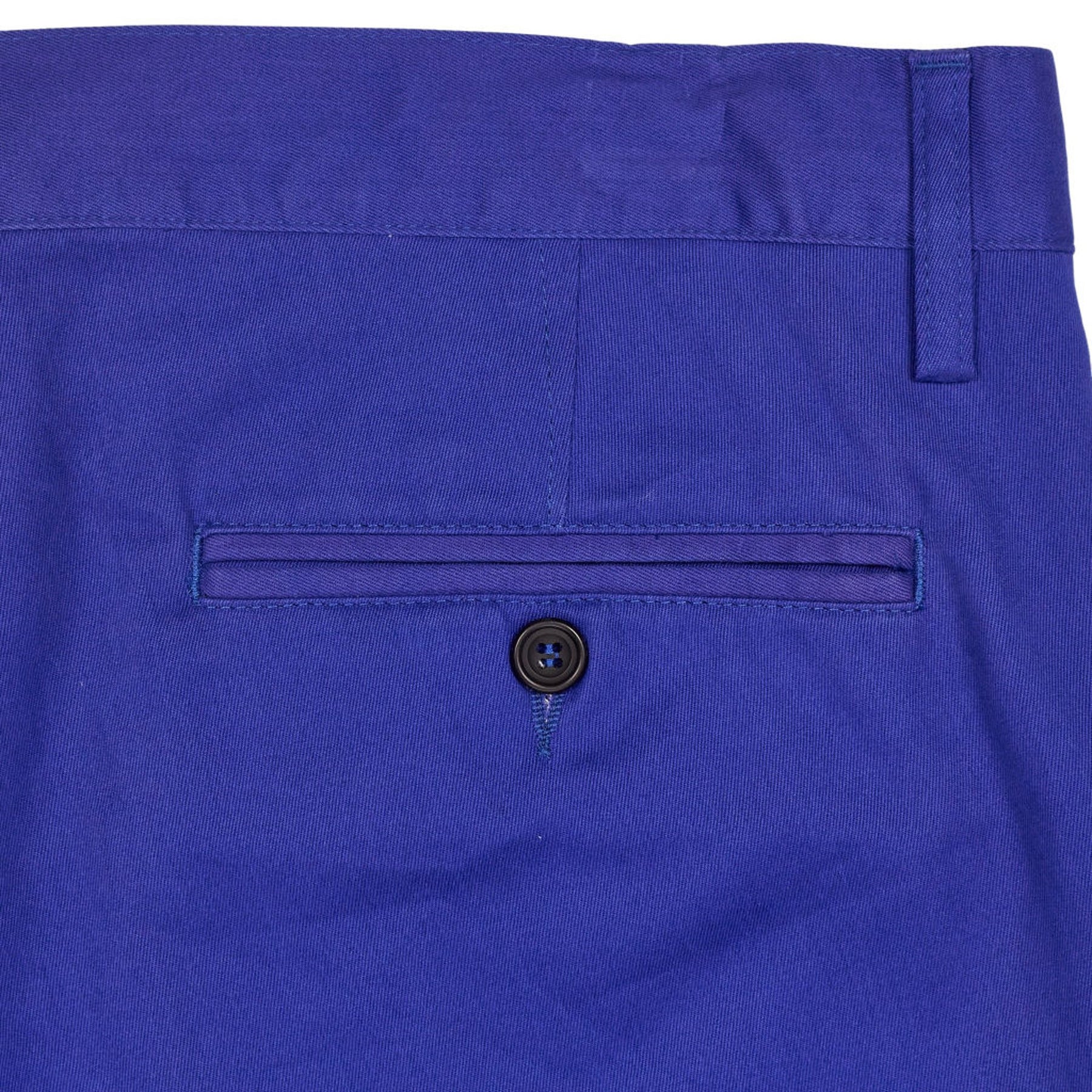 Anderson & Sheppard Blue Cotton Chinos