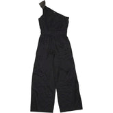 Vintage Angie Black One-Shoulder Jumpsuit