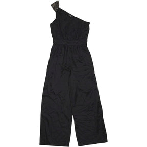 Vintage Angie Black One-Shoulder Jumpsuit