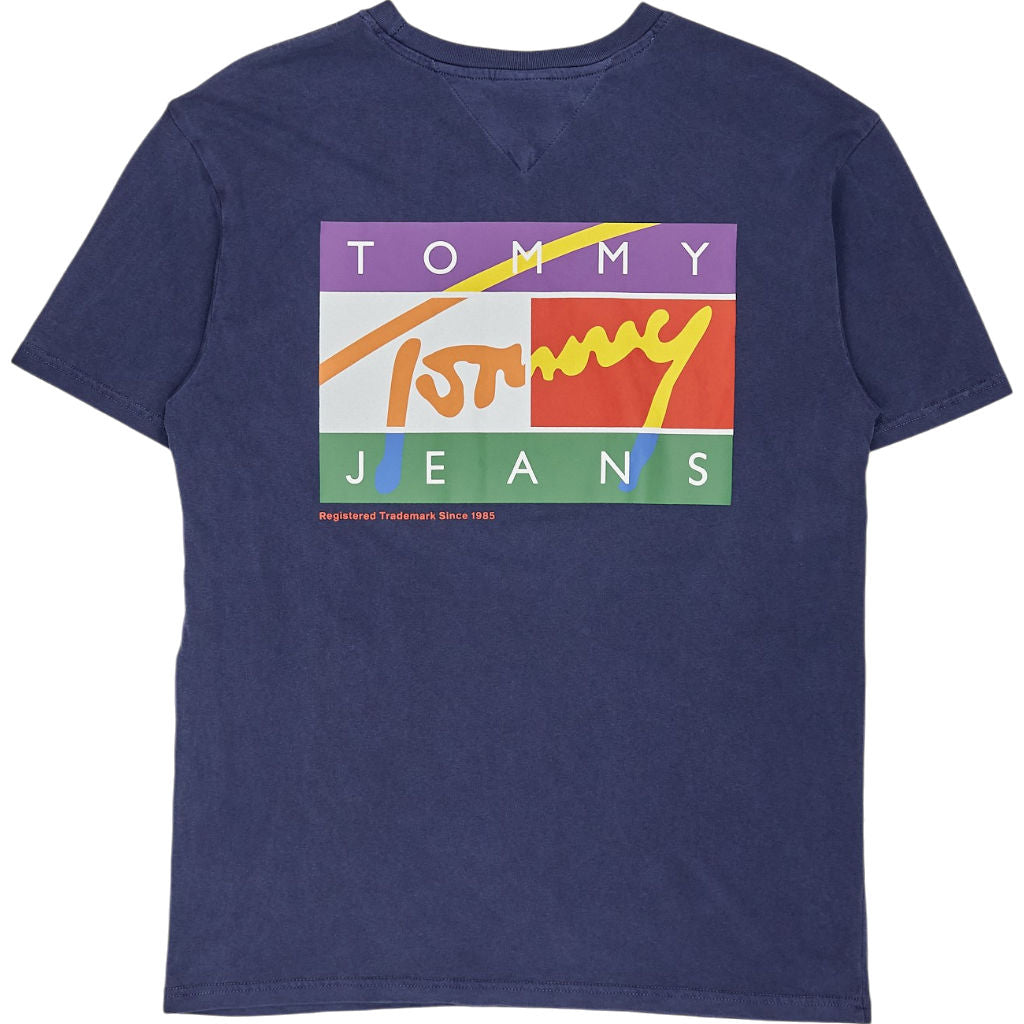 Tommy Jeans Blue Graphic T-Shirt