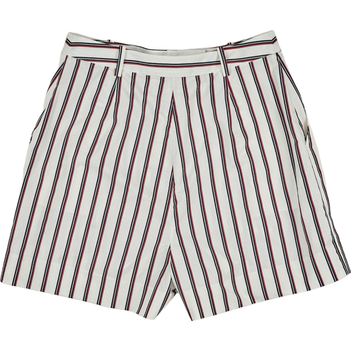 Tommy Hilfiger White Prep Stripe Shorts