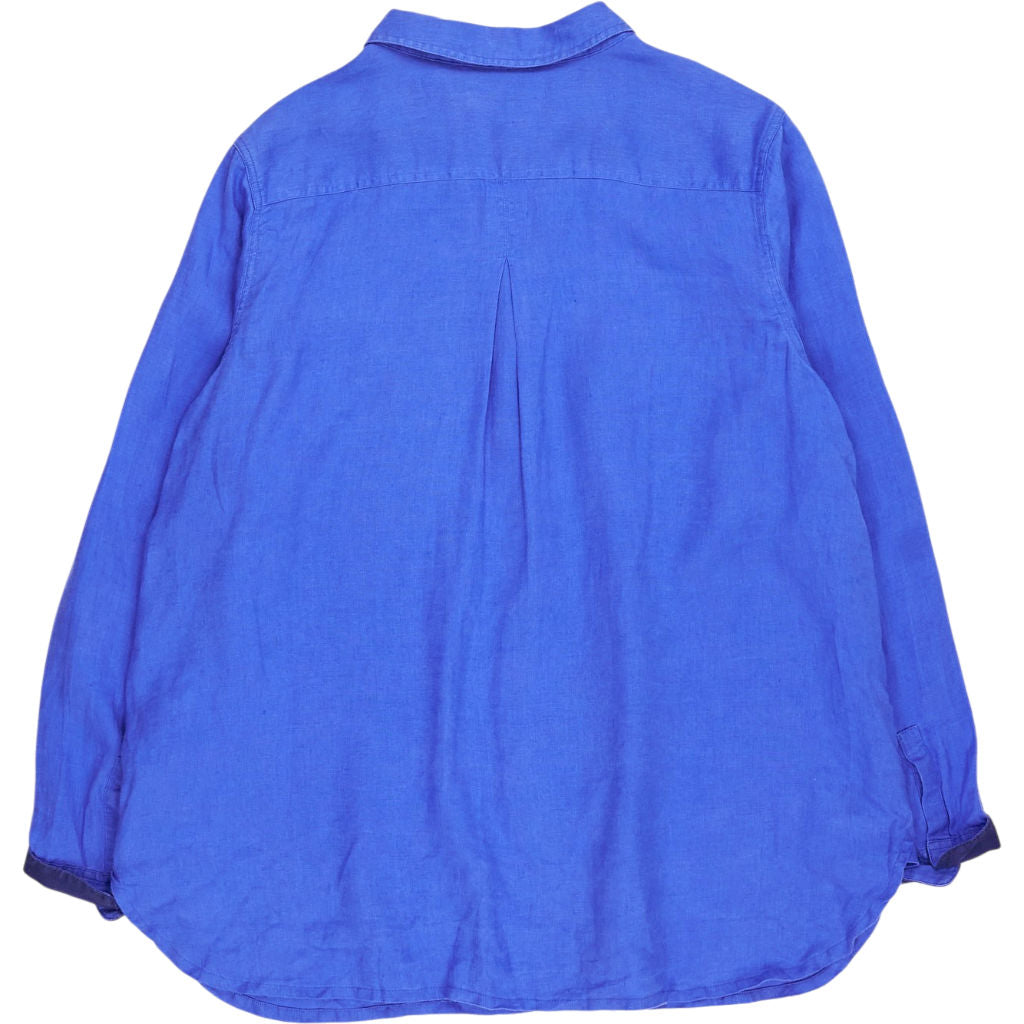 NRBY Blue Linen Shirt
