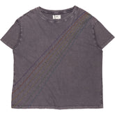 Hush Washed Black Rainbow Boyfriend Tee