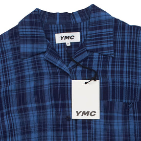 YMC Indigo Check Vegas Shirt