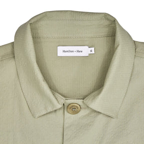 Hamilton + Hare Green Overshirt