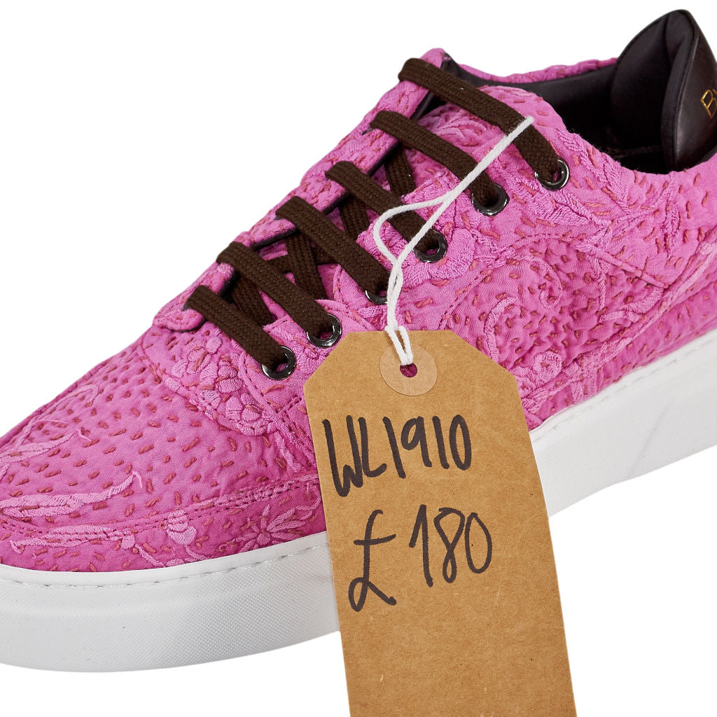 By Walid Pink Piano Shawl Trainers