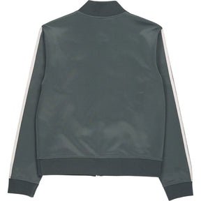 Hush Sage Green Zanna Side Stripe Track Jacket