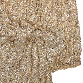 Never Fully Dressed Silver Sequin Mini Dress