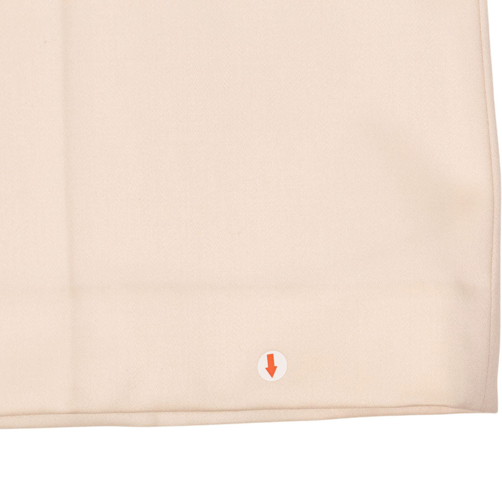 Reiss Cream Wool Blend Trousers